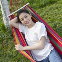 吊床户外秋千儿童双人家用防侧翻吊椅宿舍寝室学生室内网床