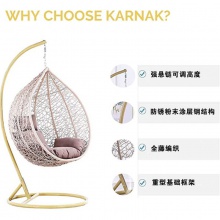 成人秋千 户外藤秋千蛋椅花园家具挂单全彩色秋千椅 吊椅