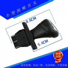 儿童电动车倒车开关 电动车三挡换挡开关 电动三轮车四轮车配件