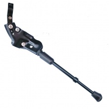 山地车自行车铁单支撑脚撑大全 铝合金支撑边撑单支车梯 后偏