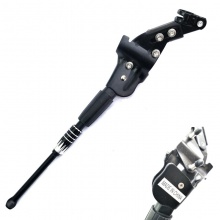 山地车自行车铁单支撑脚撑大全 铝合金支撑边撑单支车梯 后偏