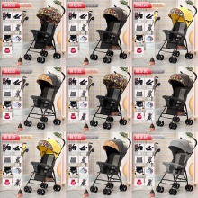 婴儿推车可坐可躺宝宝轻便折叠简易超小儿童溜娃便携式伞车手推夏