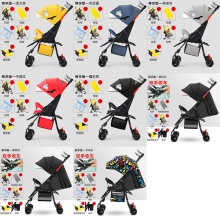 婴儿推车可坐可躺轻便折叠儿童宝宝小孩bb手推车伞车童车