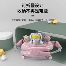 学步车防o型腿婴儿多功能防侧翻手推车宝宝可坐可推学行车起步车