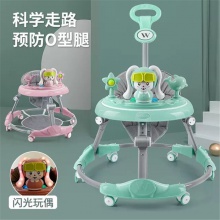 学步车防o型腿婴儿多功能防侧翻手推车宝宝可坐可推学行车起步车