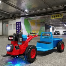拖拉机玩具车可坐人 儿童电动车超大号手扶四轮汽车
