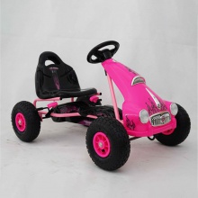 儿童脚踏卡丁车 玩具卡丁车 孩子们踩着车脚踩卡丁车