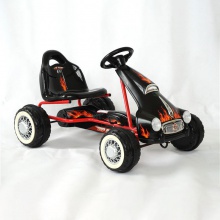 儿童脚踏卡丁车 玩具卡丁车 孩子们踩着车脚踩卡丁车