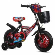厂家直供蜘蛛侠儿童自行车12寸童车14寸16寸男女孩单车
