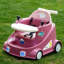 新款电动平衡车上手操作推步行者婴儿女孩男孩迷你漂移车