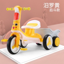 儿童三轮车带斗宝宝玩具车带音乐灯光男女孩童车自行车