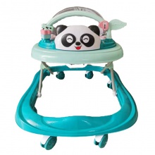 婴儿童宝宝学步车助步滑行车可手推可坐防侧翻防O型腿带摇篮