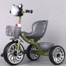 儿童三轮车适用于1-2-6岁婴儿电动三轮车带灯男童女童平衡自行车