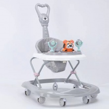 学步车婴动力儿童早教学步车音乐灯光助步车可坐可推学行车带餐盘