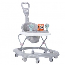 学步车婴动力儿童早教学步车音乐灯光助步车可坐可推学行车带餐盘