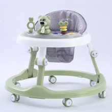 婴儿学步车6-18月防O型腿多功能防侧翻孩宝宝可坐儿童助步学行推