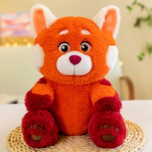 红熊猫小美公仔青春变形记同款小熊猫毛绒玩具活动礼物婚庆布娃娃