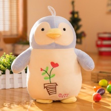 厂家企鹅公仔毛绒玩具花园企鹅软体抱枕可爱玩偶生日创意礼物