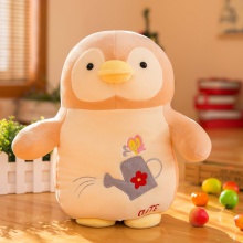 厂家企鹅公仔毛绒玩具花园企鹅软体抱枕可爱玩偶生日创意礼物