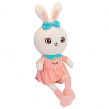 厂家直供可爱小兔子公仔毛绒玩具玩偶女孩床上睡觉抱枕儿童布娃娃