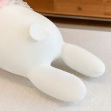 新款星星大眼裙兔抱枕毛绒玩具创意趴兔女生床上软体玩偶活动礼物