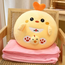 新款萌物有鸡玩偶公仔小鸡和小猪小兔兔抱枕毛绒玩具送女生礼物