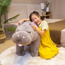 可爱卡通动物熊猫北极熊犀牛独角兽公仔坐骑沙发宝宝节日礼物玩具