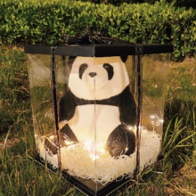 熊猫花花国宝公仔坐姿仿真大熊猫毛绒玩具熊猫玩偶毛绒娃娃抱枕