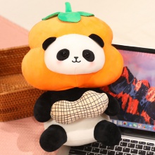 猪事皆宜公仔毛绒玩具好柿花生熊猫公仔可爱小号好柿熊猫女孩礼物