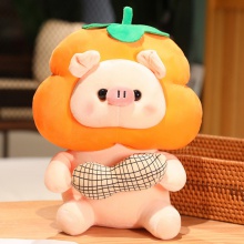 猪事皆宜公仔毛绒玩具好柿花生熊猫公仔可爱小号好柿熊猫女孩礼物