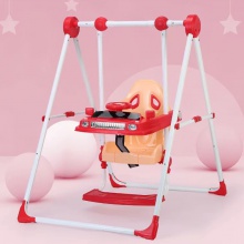儿童室内 儿童支架秋千 多功能秋千餐椅