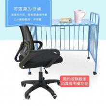 婴儿铁床带滚轮可移动拼接大床多功能BB睡床高护栏