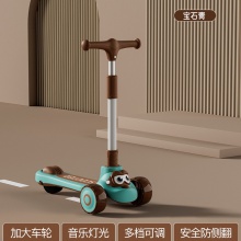 四合一小孩可坐可推三合一滑滑溜溜车 儿童滑板车1一3-6岁男女宝宝