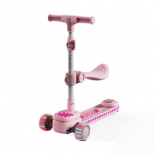 滑板车儿童1-3-6-12岁小孩滑滑车宝宝溜溜车女童踏板车可坐可骑滑