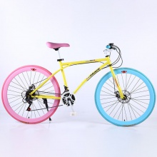 公路自行车变速成人跑车赛车活飞弯把直把男女式学生代步休闲单车