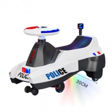 儿童扭扭车1一3岁男女宝宝溜溜车防侧翻新款滑行车仿警车款扭扭车