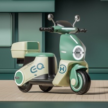 儿童摩托车电动车宝宝玩具车可坐人婴儿带音乐三轮车小孩电瓶车子