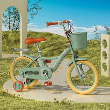 儿童自行车女孩2-3-6-10岁中大童宝宝童车小孩单车女童款