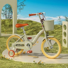 儿童自行车女孩2-3-6-10岁中大童宝宝童车小孩单车女童款