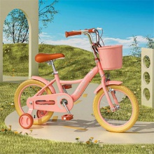 儿童自行车女孩2-3-6-10岁中大童宝宝童车小孩单车女童款