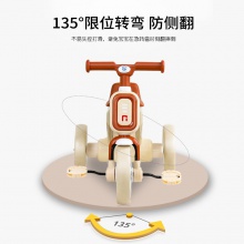 儿童三轮车2--5宝宝推车礼物带音乐灯三轮车自行车小孩脚踏车童车