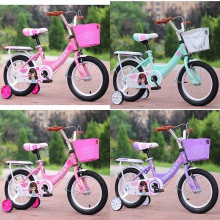 儿童自行车公主车12-14-16-18寸小孩单车3-5-7-9岁女孩脚踏车
