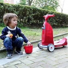 儿童滑板车厂家供应二合一三轮滑行可坐人宝宝玩具平衡新款脚踏车