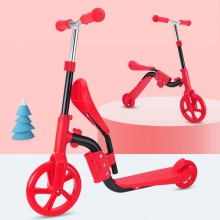 儿童两用学步滑板车3-6-8岁滑滑车踏板车多功能平衡车