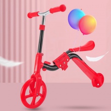儿童两用学步滑板车3-6-8岁滑滑车踏板车多功能平衡车