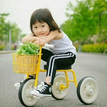 儿童三轮车脚踏车宝宝脚蹬小单车1-3-5岁男孩手推童车轻便自行车