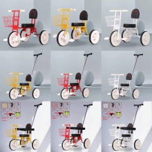 儿童三轮车脚踏车宝宝脚蹬小单车1-3-5岁男孩手推童车轻便自行车