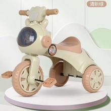 新款儿童三轮车可折叠灯光音乐1-4岁3宝宝三轮脚踏童车脚踏三轮车