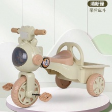 新款儿童三轮车可折叠灯光音乐1-4岁3宝宝三轮脚踏童车脚踏三轮车