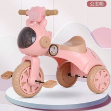 新款儿童三轮车可折叠灯光音乐1-4岁3宝宝三轮脚踏童车脚踏三轮车